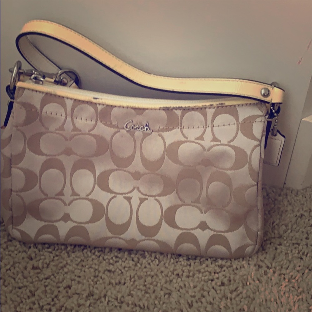 Yellow Coach Bag